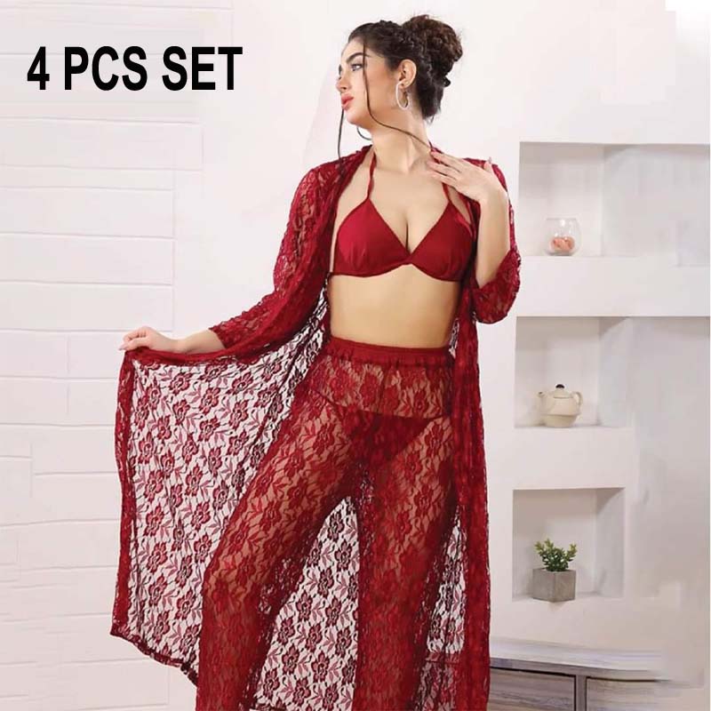 Ladies Long Bridal Nighty