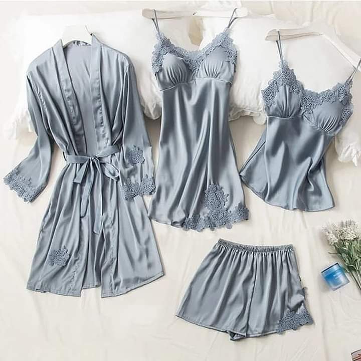 4 Piece Night Dresses