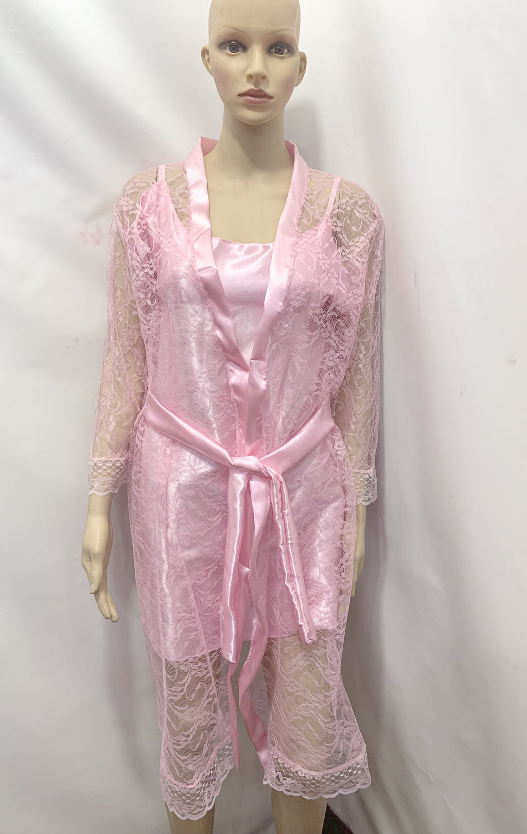 2 Piece Net Nighty (Gown + Inner )