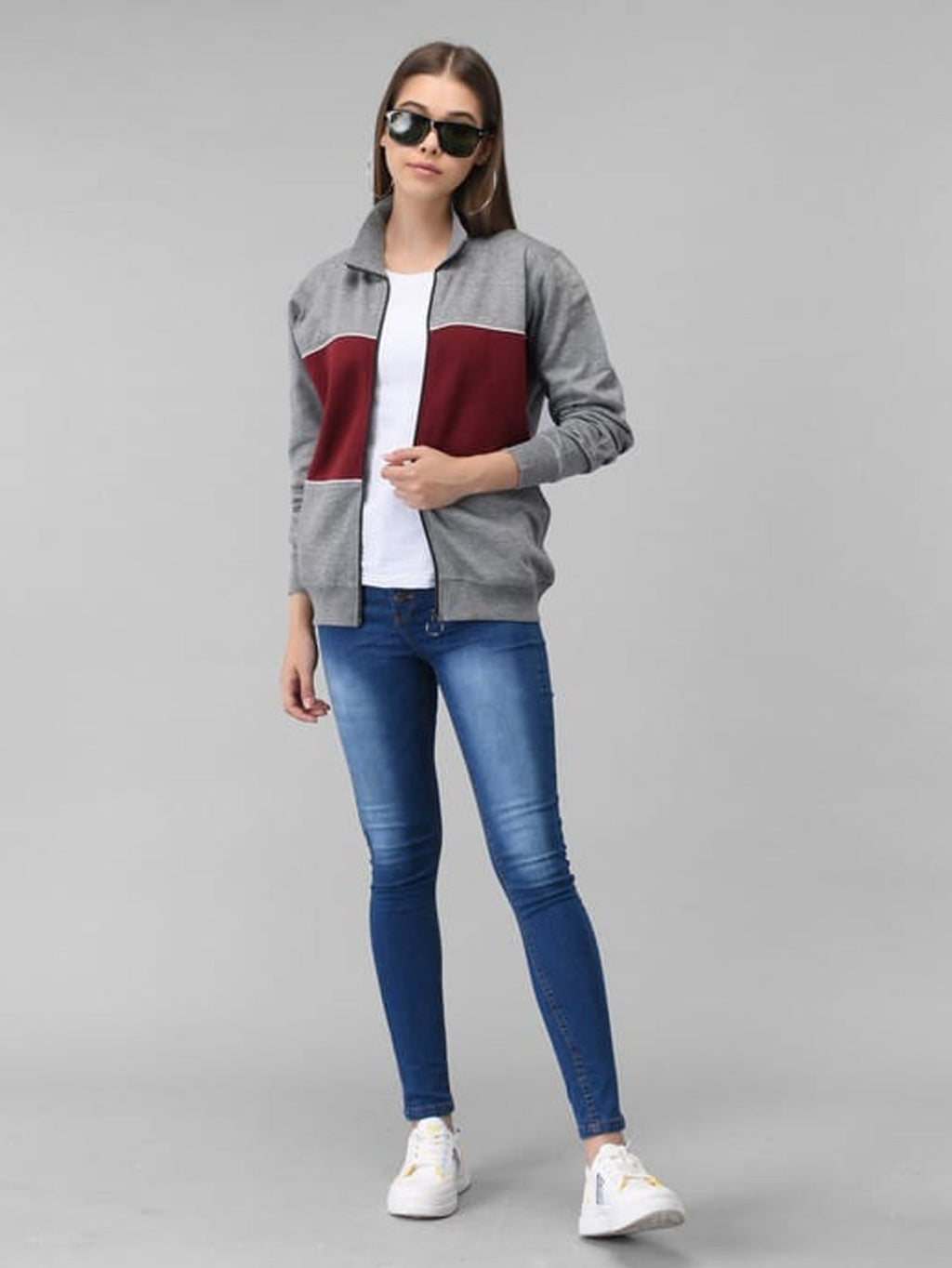 Urban Pannel Zipper Hoodies