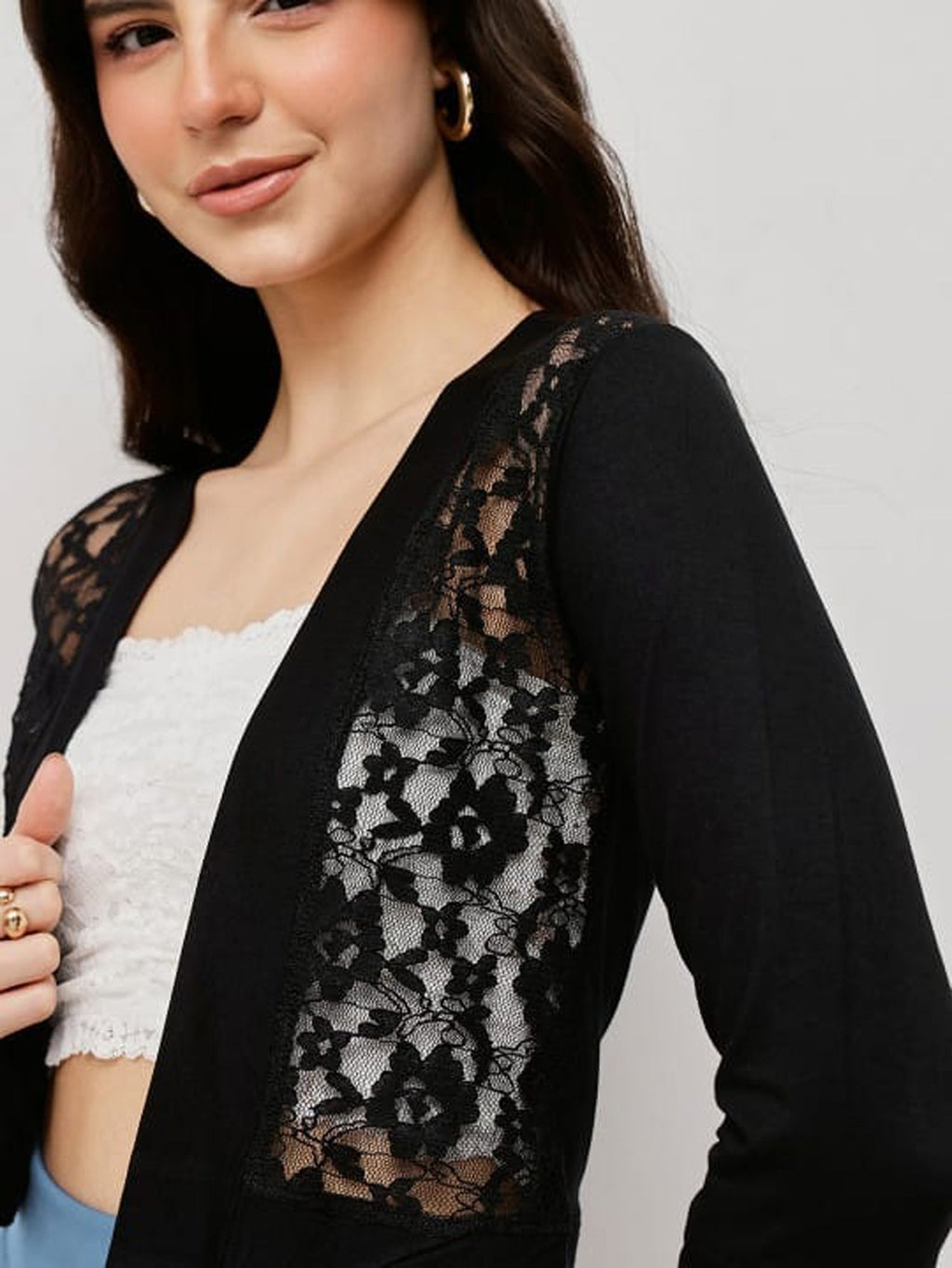 Ladies Lace mini shrug
