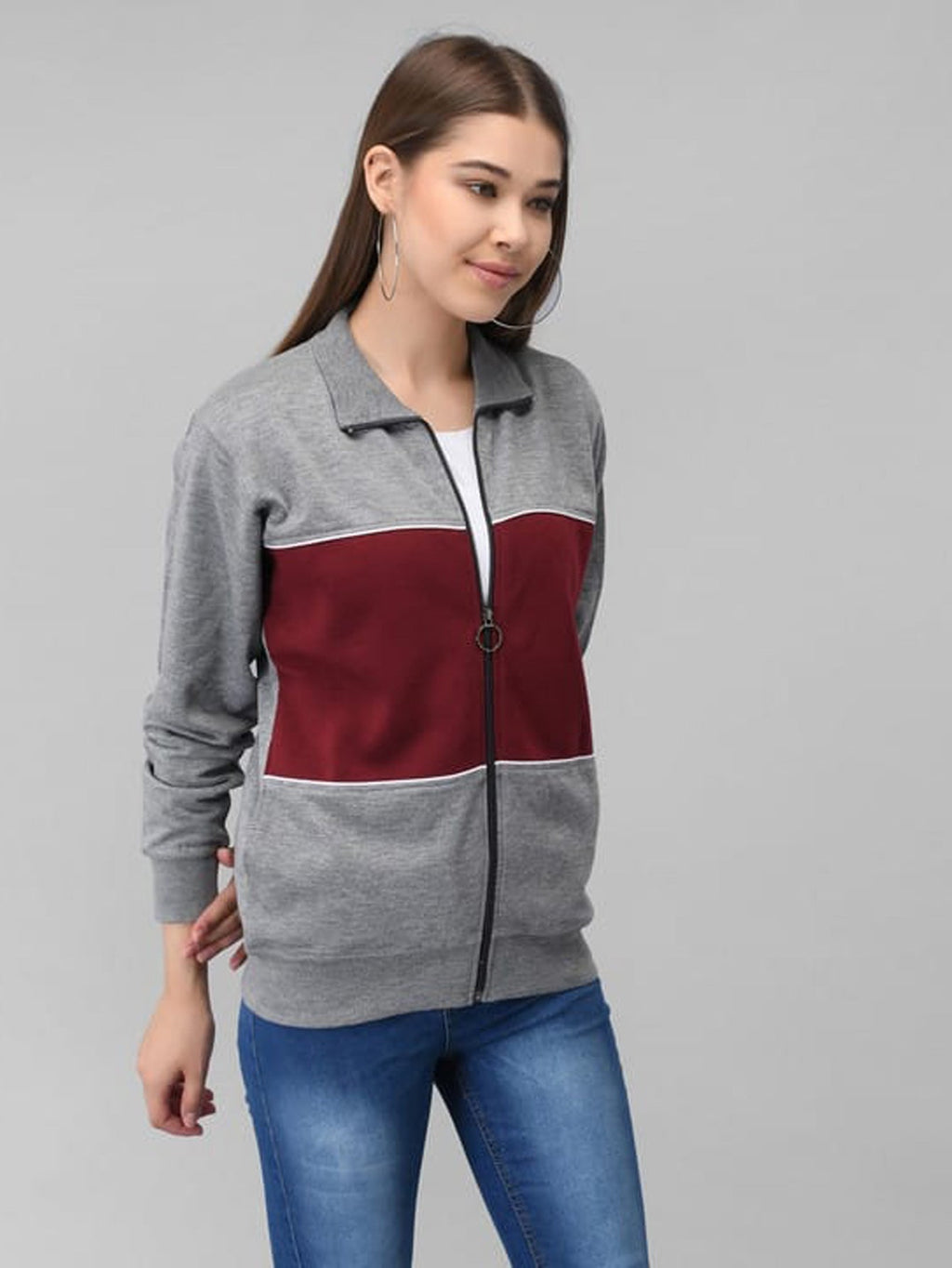 Urban Pannel Zipper Hoodies