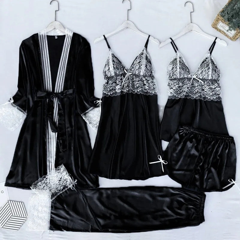 5 Pieces Robe  Code: WTLC-01