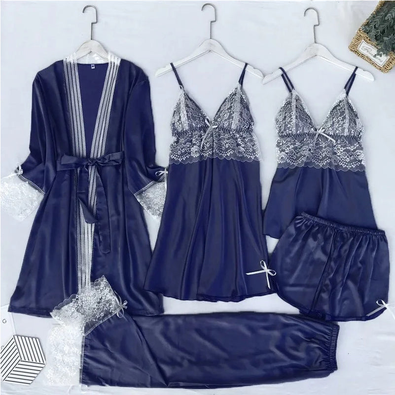 5 Pieces Robe  Code: WTLC-01