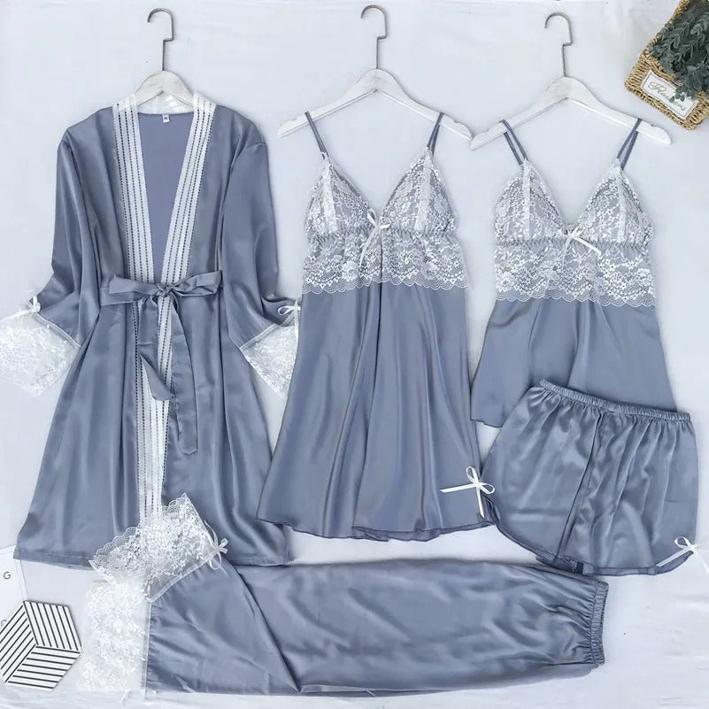 5 Pieces Robe  Code: WTLC-01