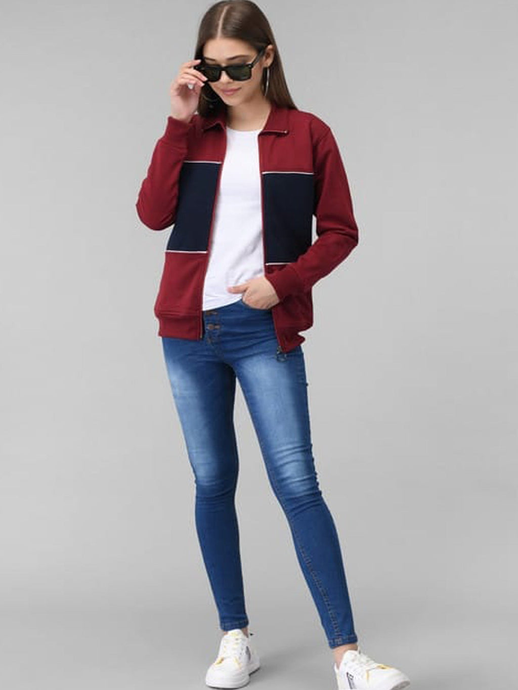 Urban Pannel Zipper Hoodies