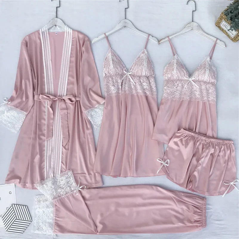 5 Pieces Robe  Code: WTLC-01