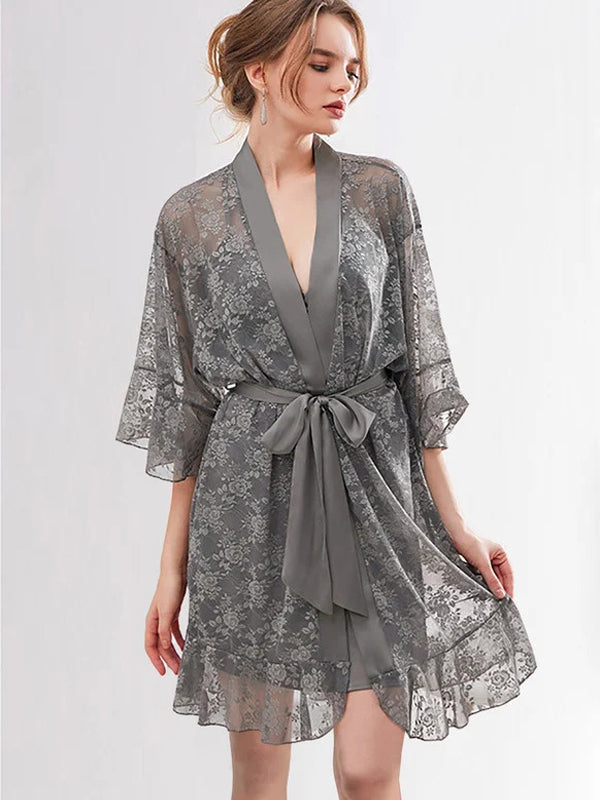 3 Pieces Bridal Robe (NS-01)