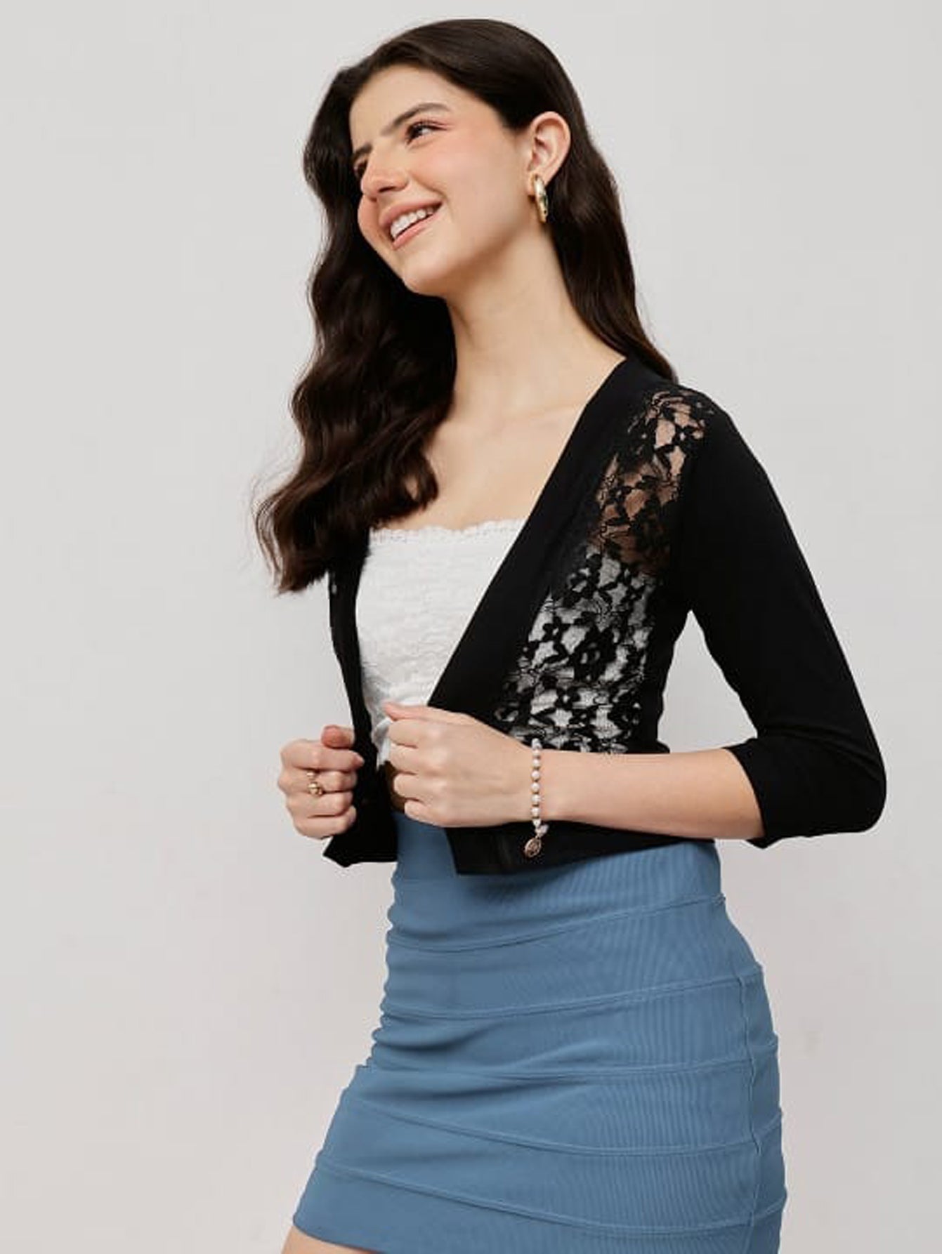 Ladies Lace mini shrug